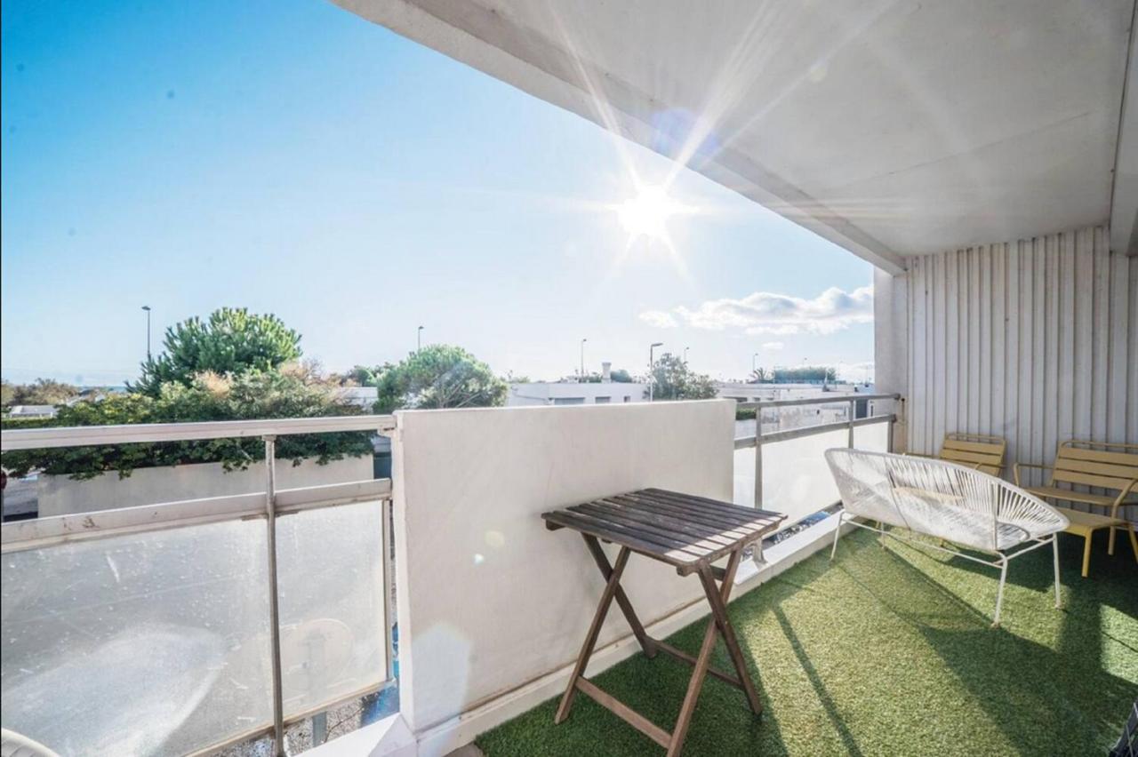 Le Calderini Appart - Face Plage Wifi Et Park Gratuit Calme - Resid Le Surcouf -Top Pros Servicesconciergerie La Grande Motte Екстериор снимка